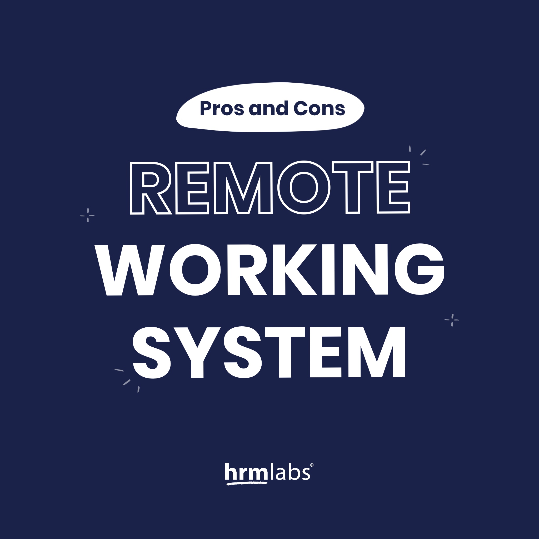 Remote working system
