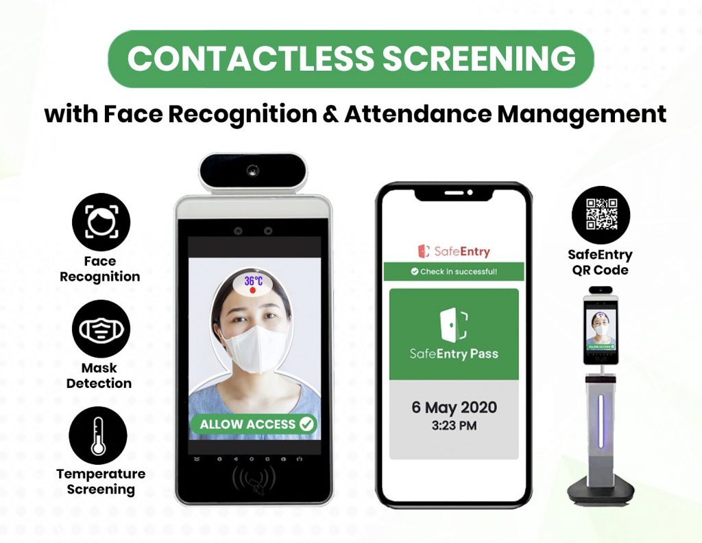 Contactless Attendance HRMLabs
